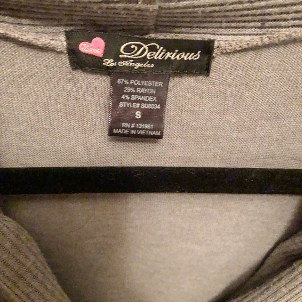 Grey knit long top - Picture 3 of 3